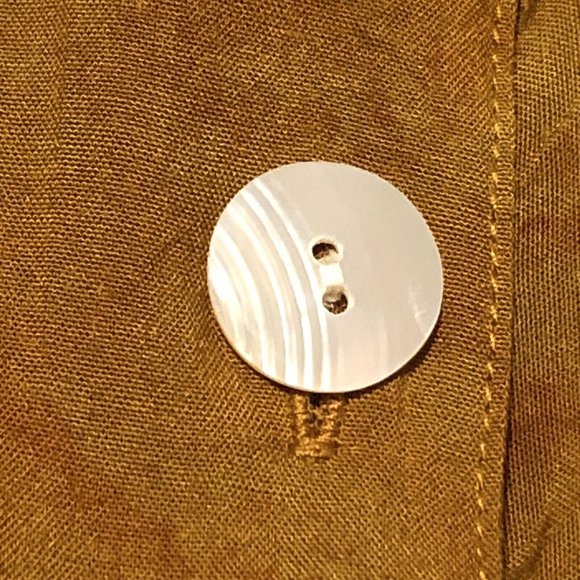 Vintage Rayon Ruby’s Moods Resort Wear Sleeveless button Up Maxi Dress Med/Large - Picture 7 of 14